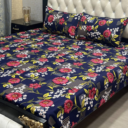 3PC Cotton Bedsheet-CP340