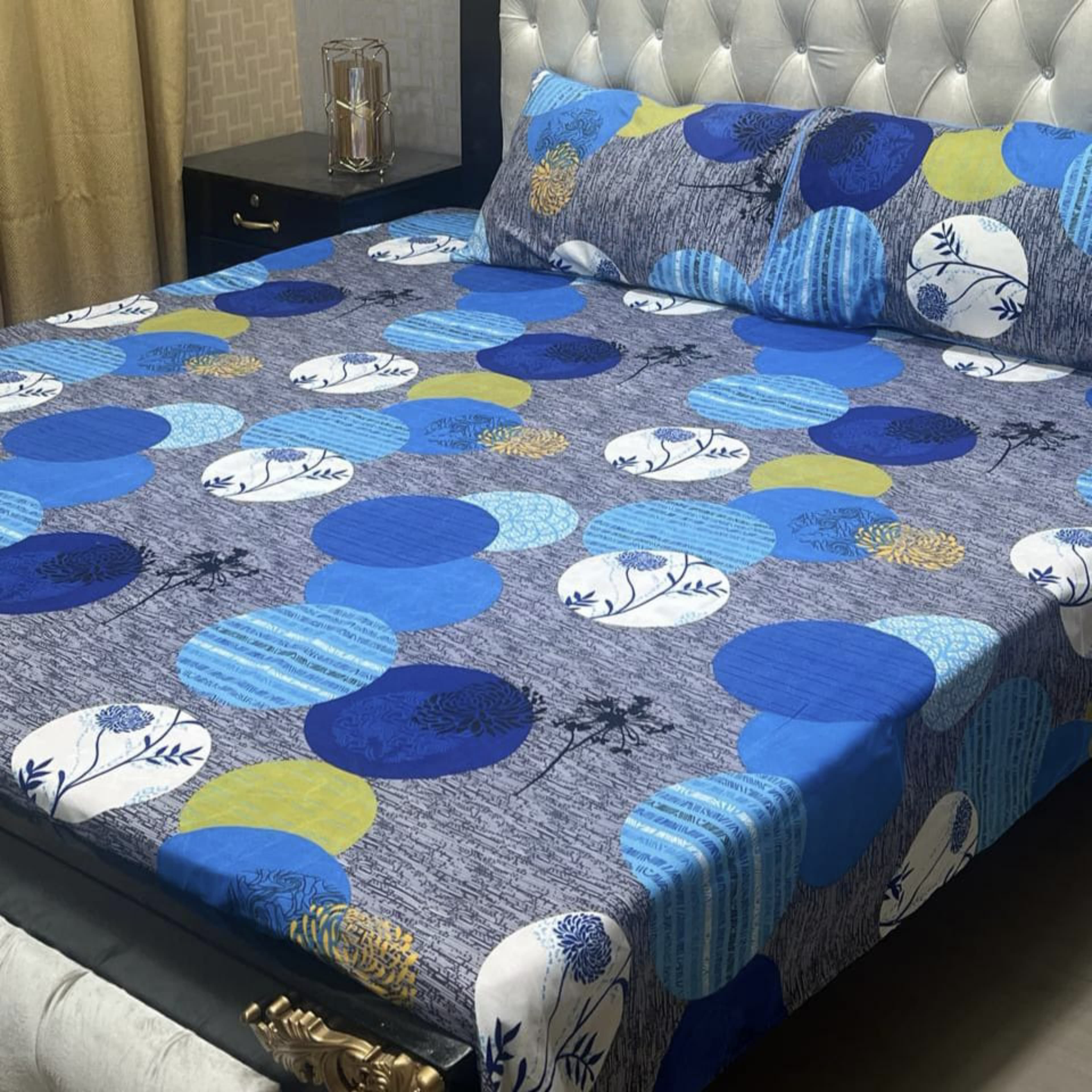 3PC Cotton Bedsheet-CP359