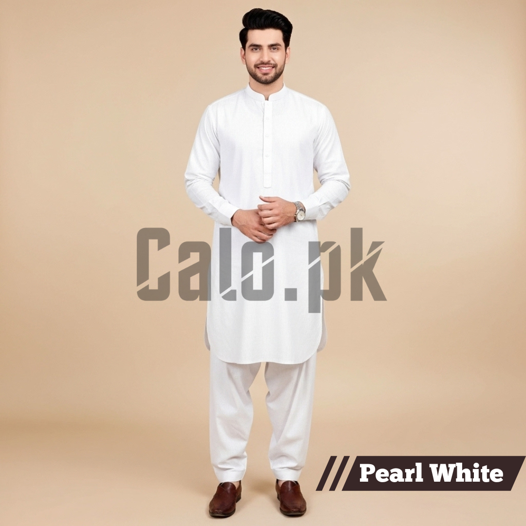 Exclusive Wash & Wear- Special Pearl White