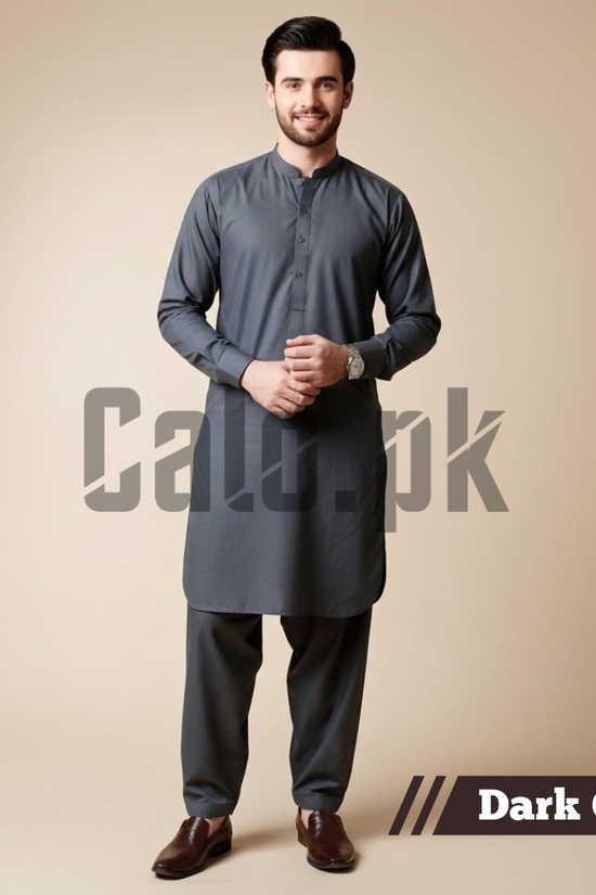 Exclusive Wash & Wear-Dark-grey