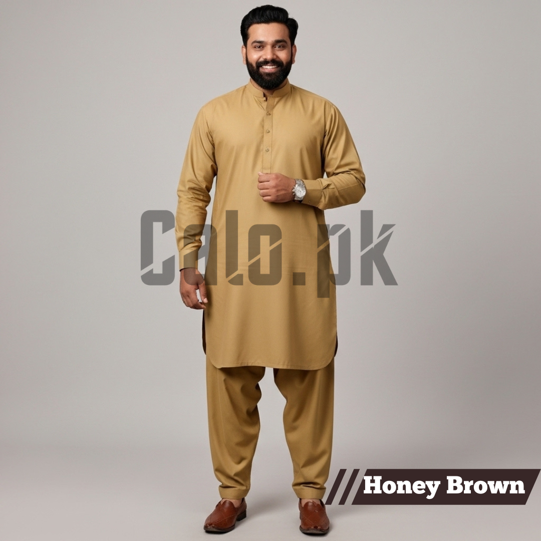 Exclusive Wash & Wear-Honey Brown