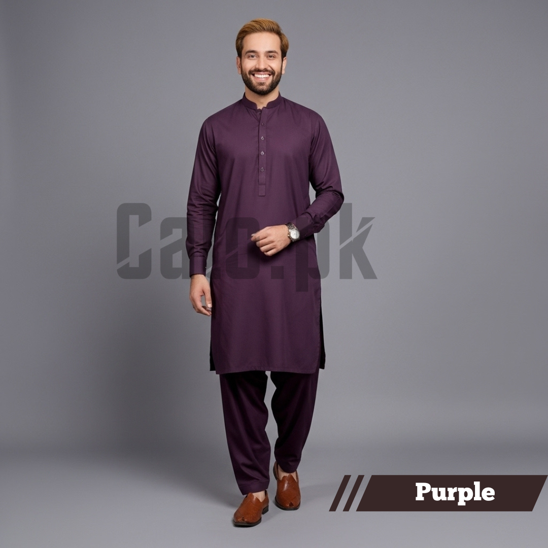 Exclusive Wash & Wear-Purple