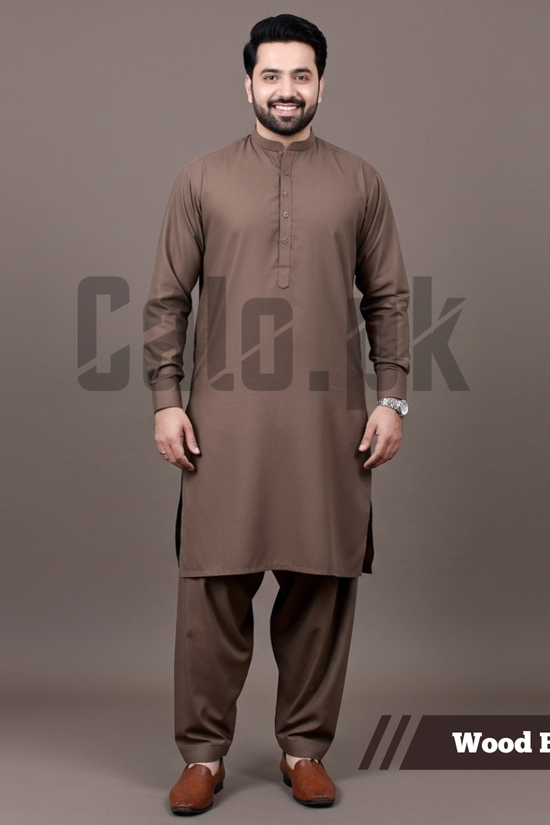 Exclusive Wash & Wear-Wood Brown