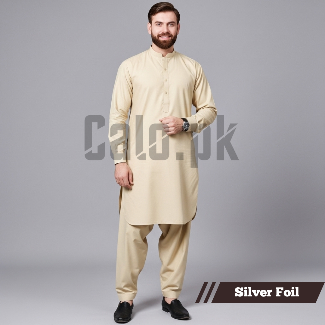 Exclusive Wash & Wear-Silver Foil