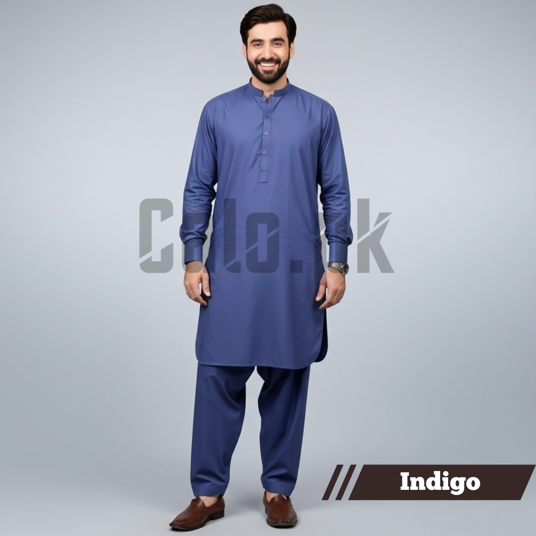 Exclusive Wash & Wear-Indigo