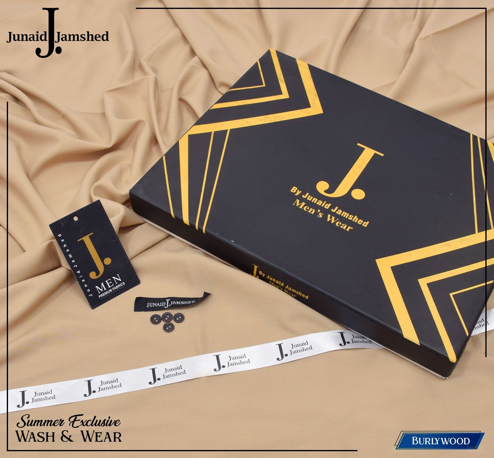 Exclusive Wash & Wear-Burly Wood