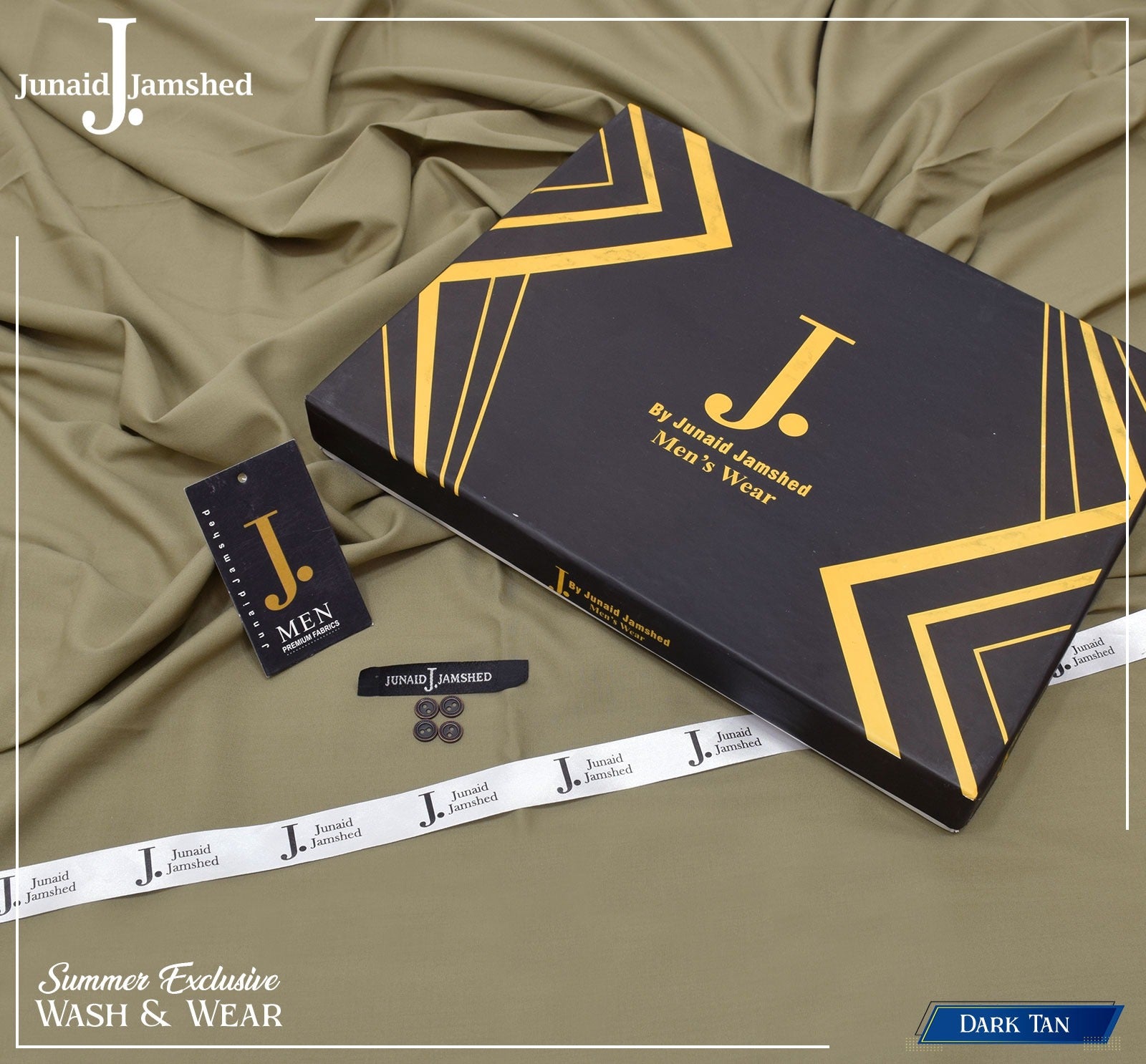 Summer Wash & Wear-DARK TAN