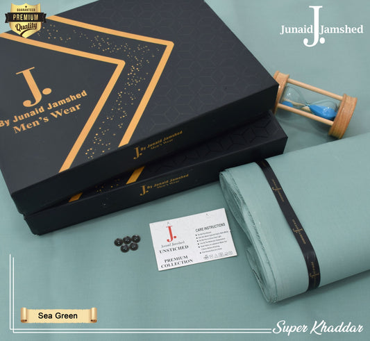 Executive Super Khaddar-Sea Green