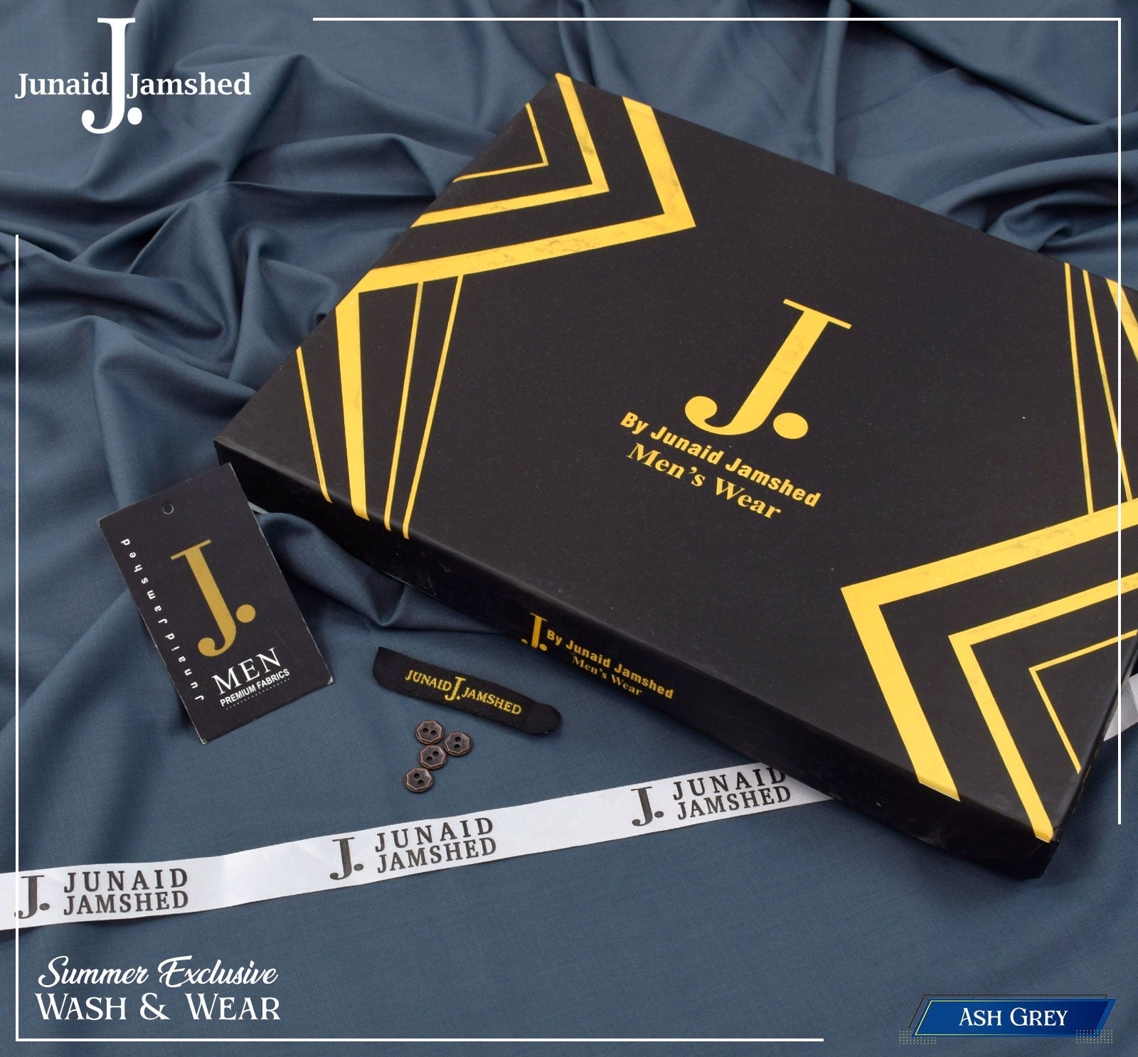 Exclusive Wash & Wear-Ash Grey