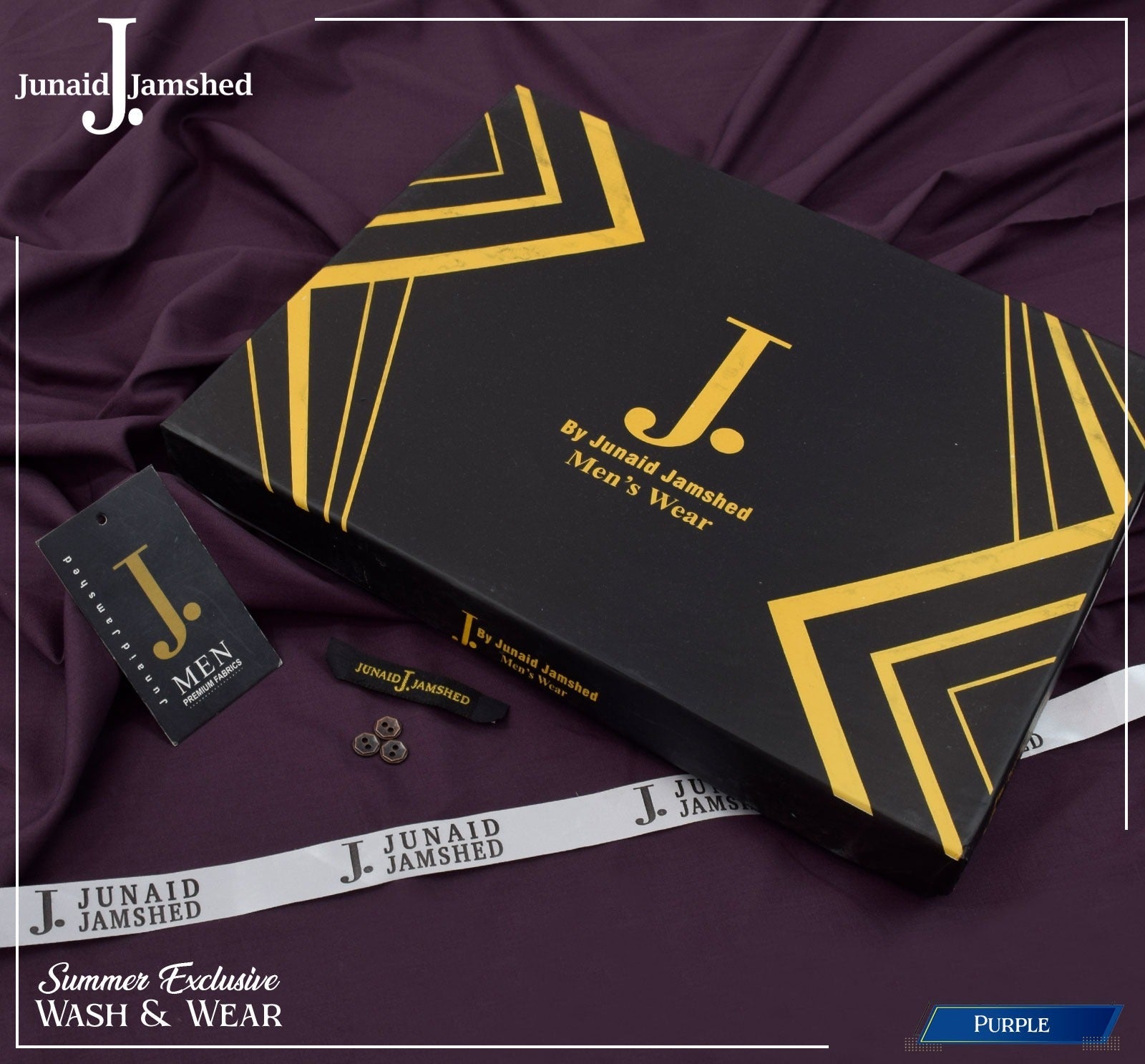 Exclusive Wash & Wear-Purple