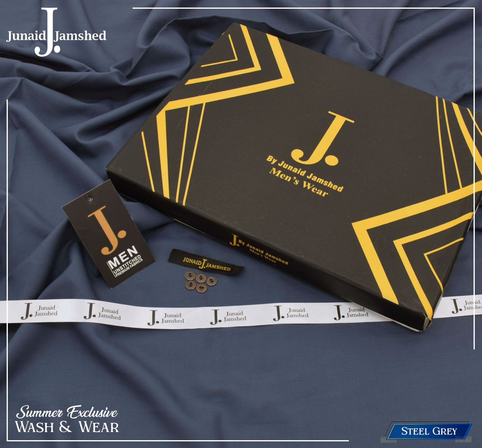 Summer Wash & Wear-Steel Grey J.