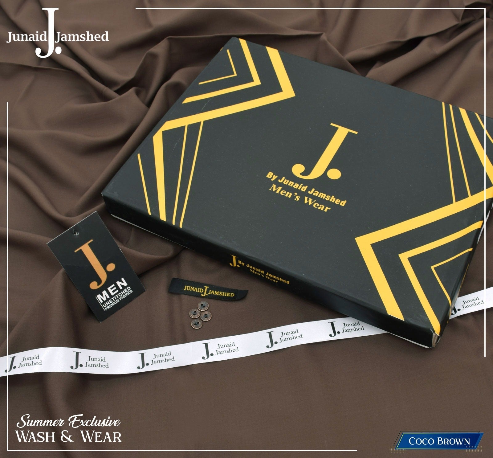 Exclusive Wash & Wear-Coco Brown