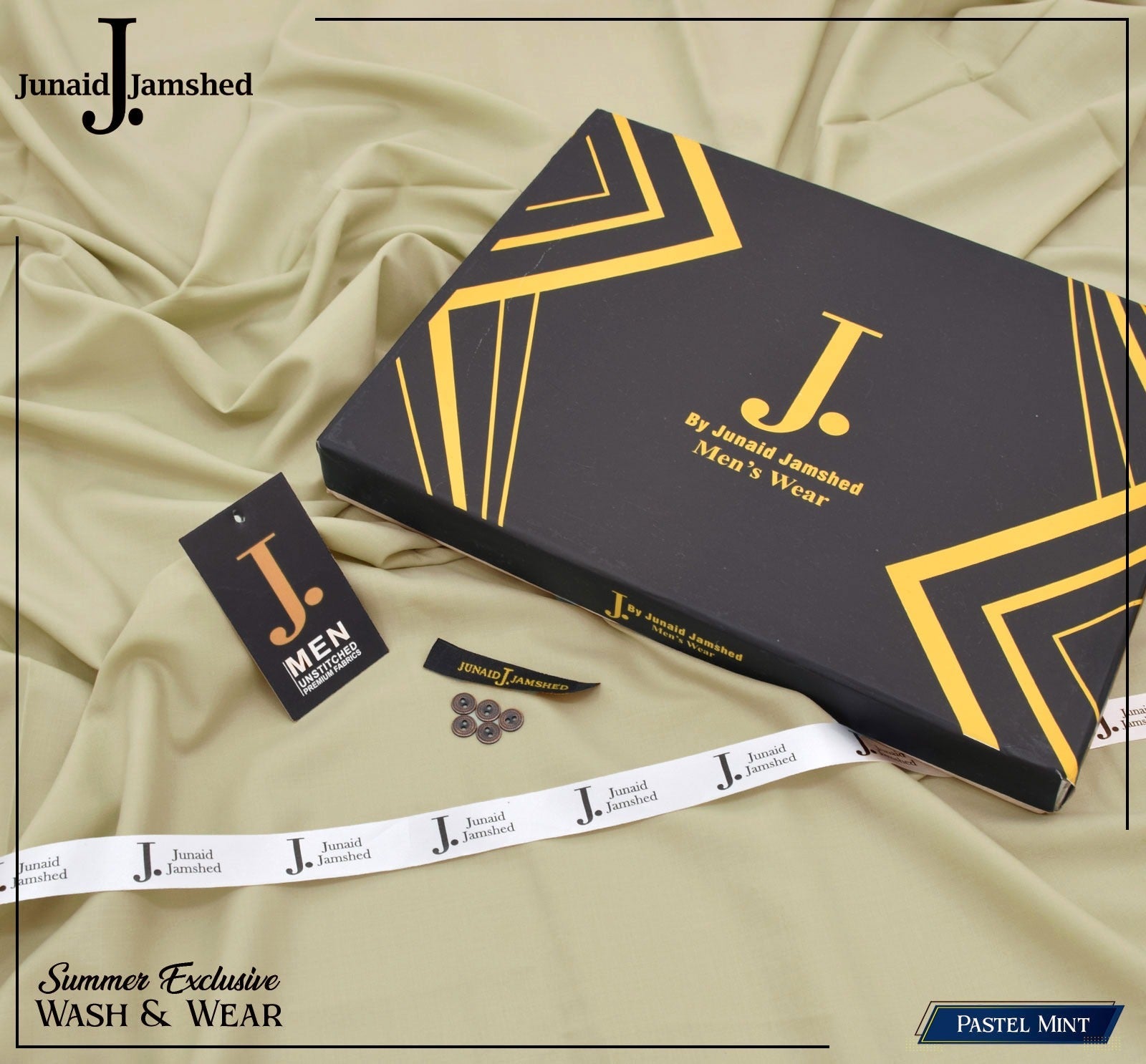 Exclusive Wash & Wear-Pastel Mint