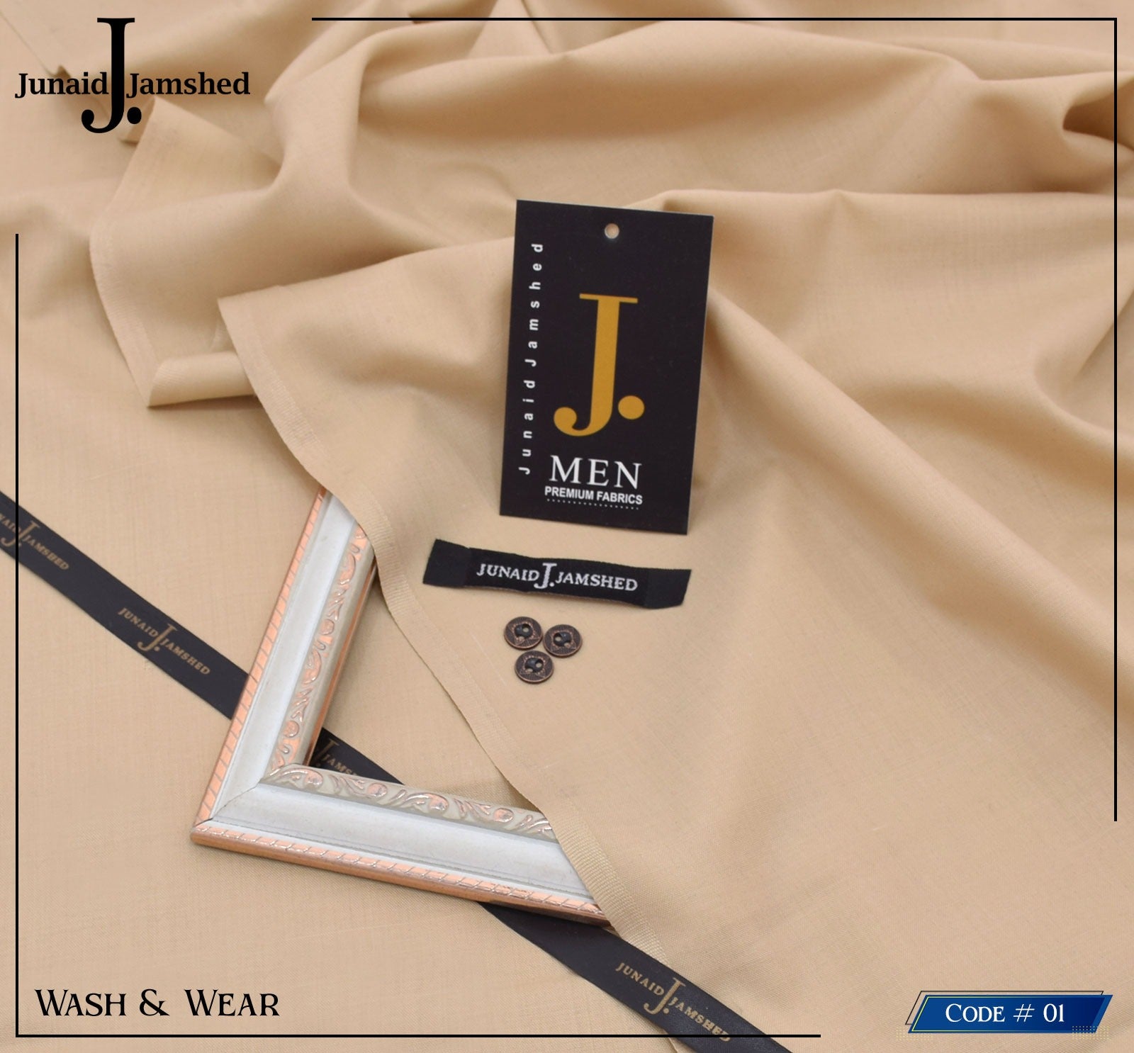 J. Wash & Wear 01 | Premium Comfort Fabric for All Seasons