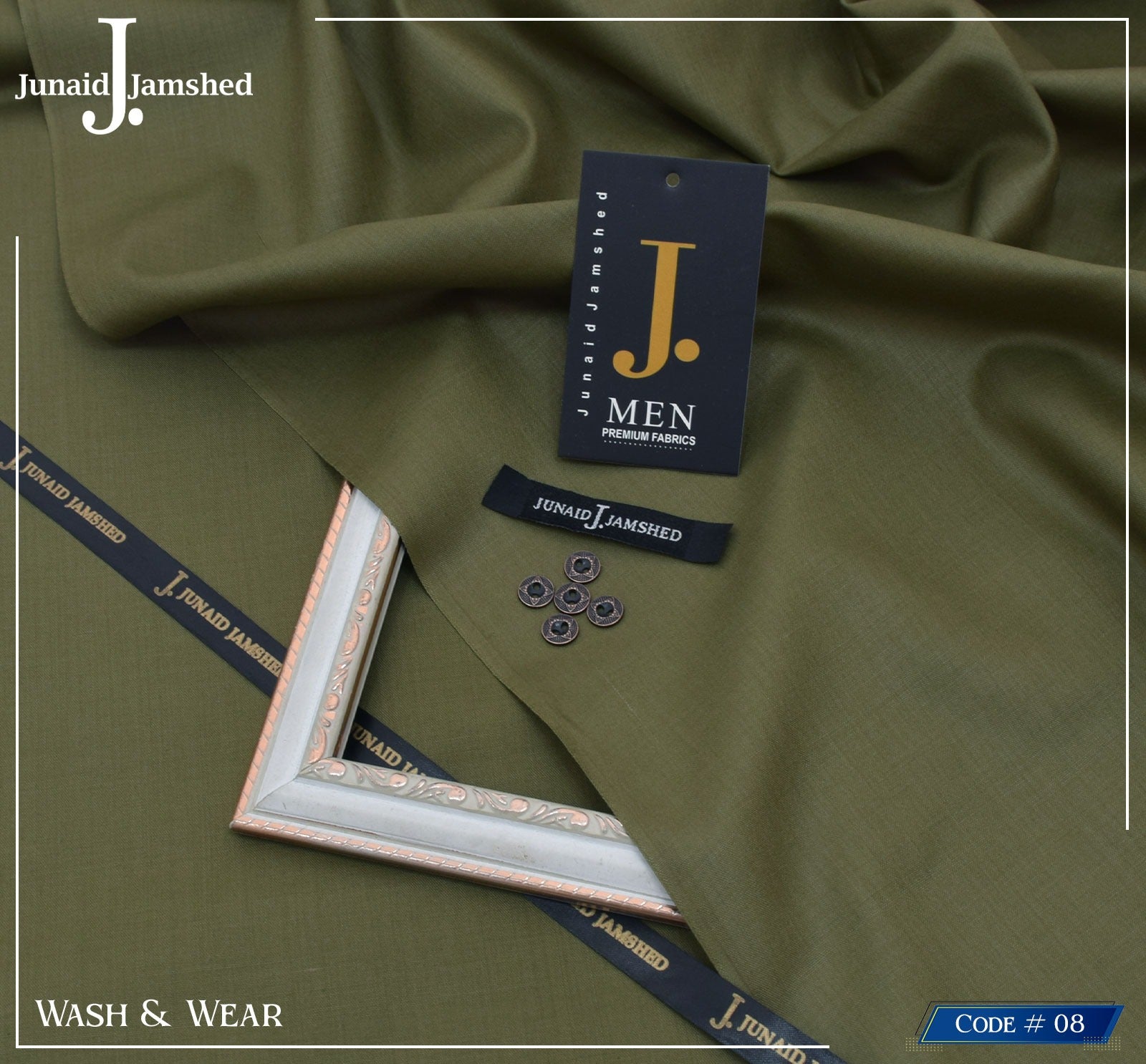 J. Wash & Wear 08 | Premium Comfort Fabric for All Seasons