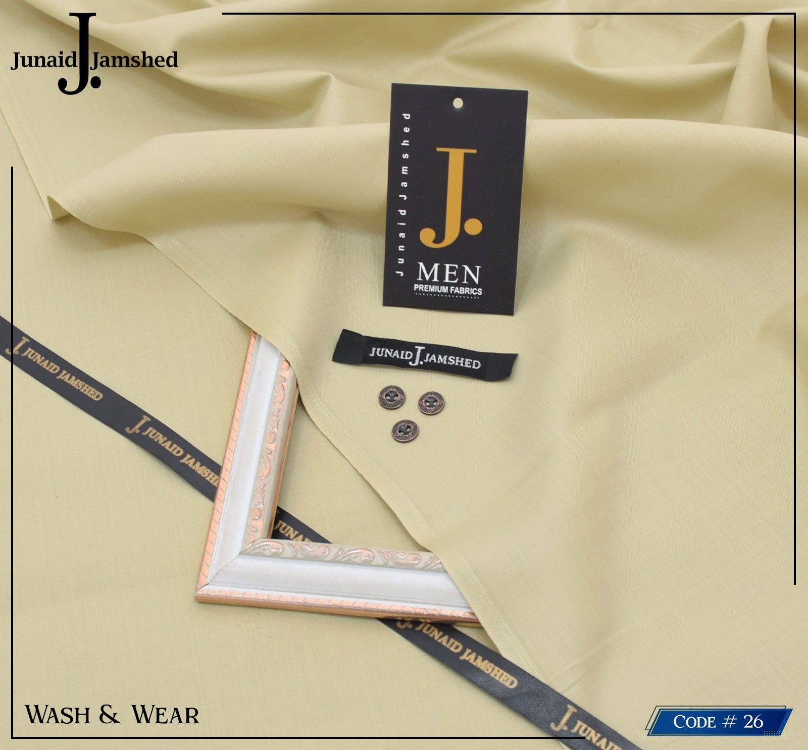 J. Wash & Wear 26 | Premium Comfort Fabric for All Seasons
