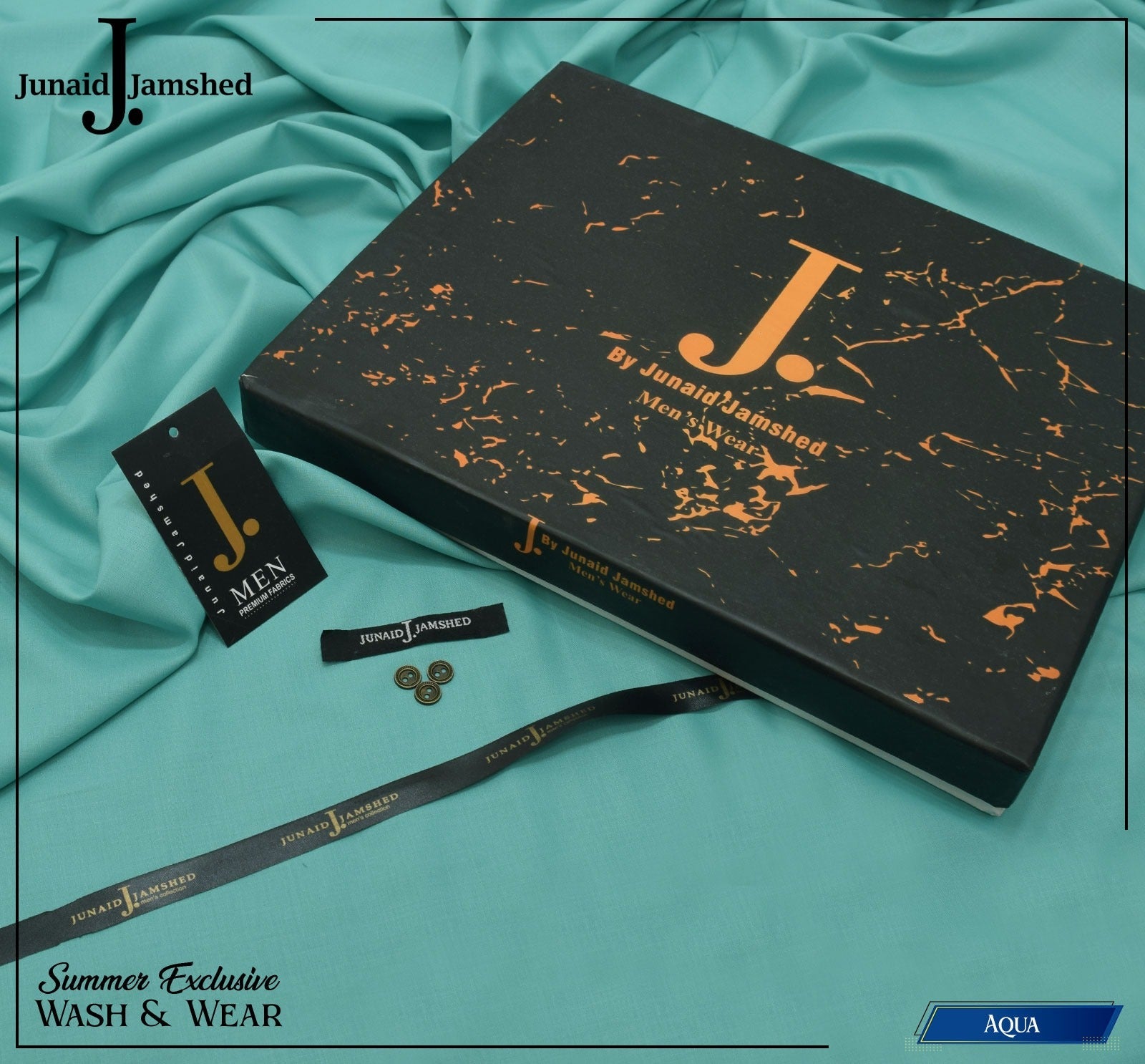 Exclusive Wash & Wear-Aqua