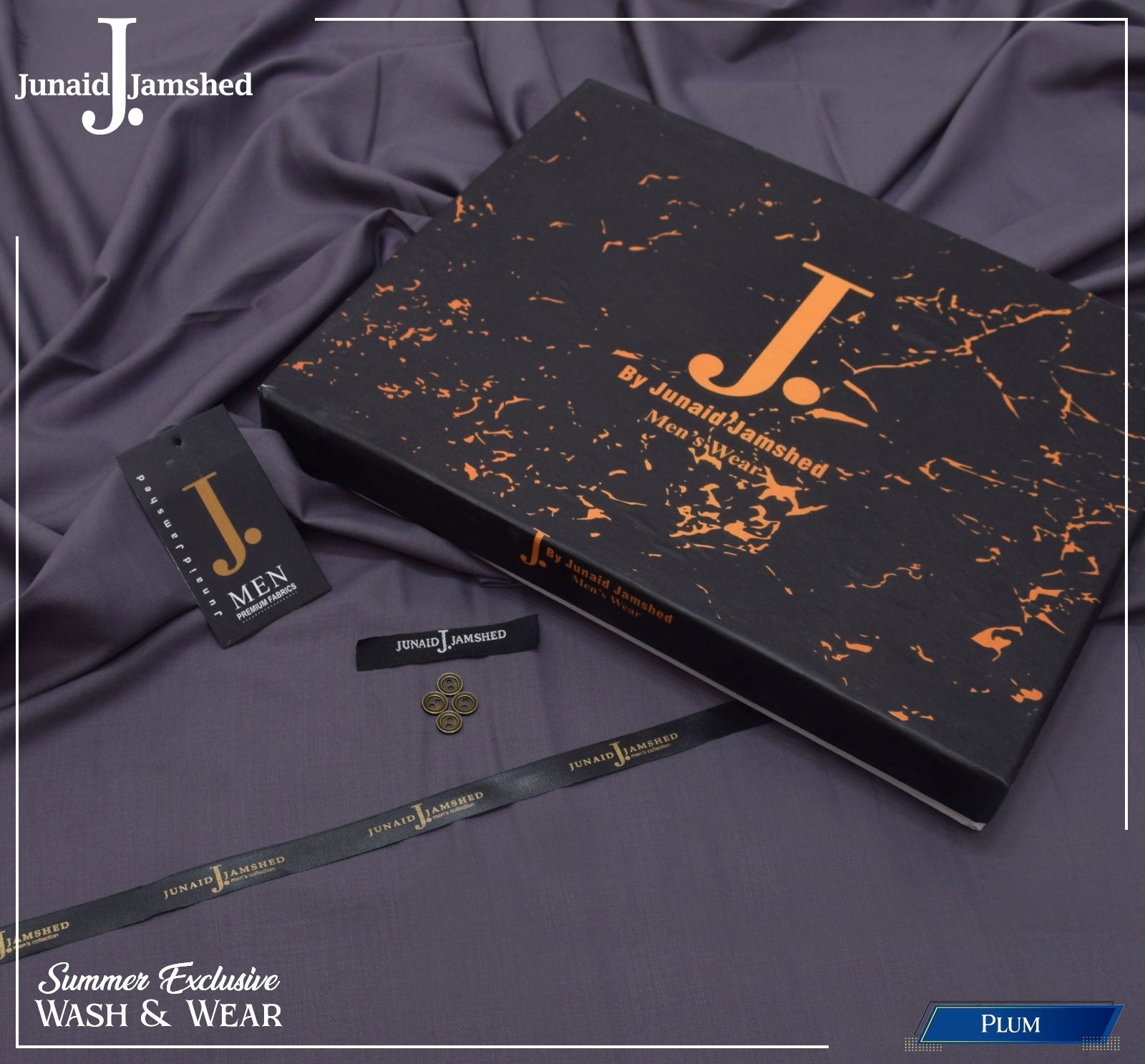 Exclusive Wash & Wear-Plum