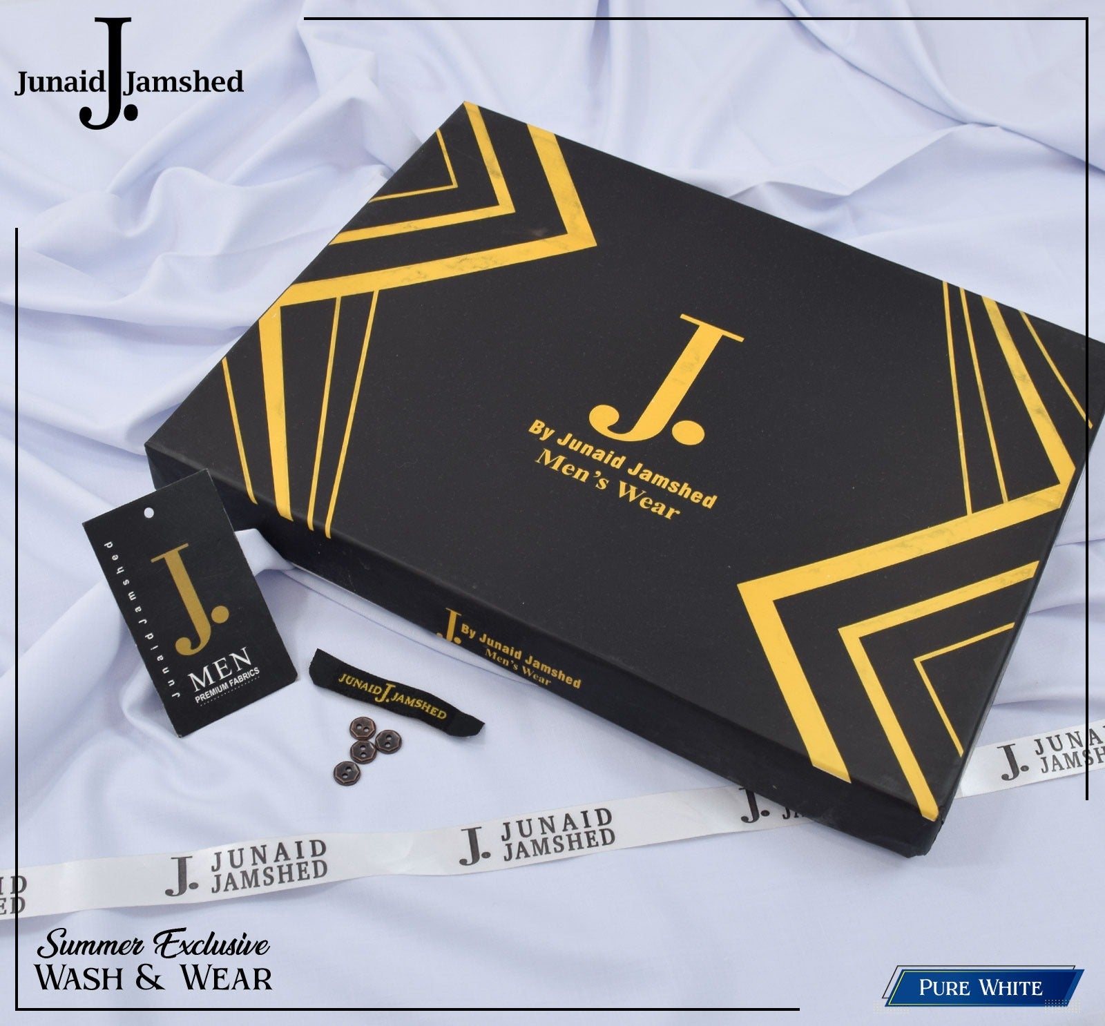 Exclusive Wash & Wear-Special White