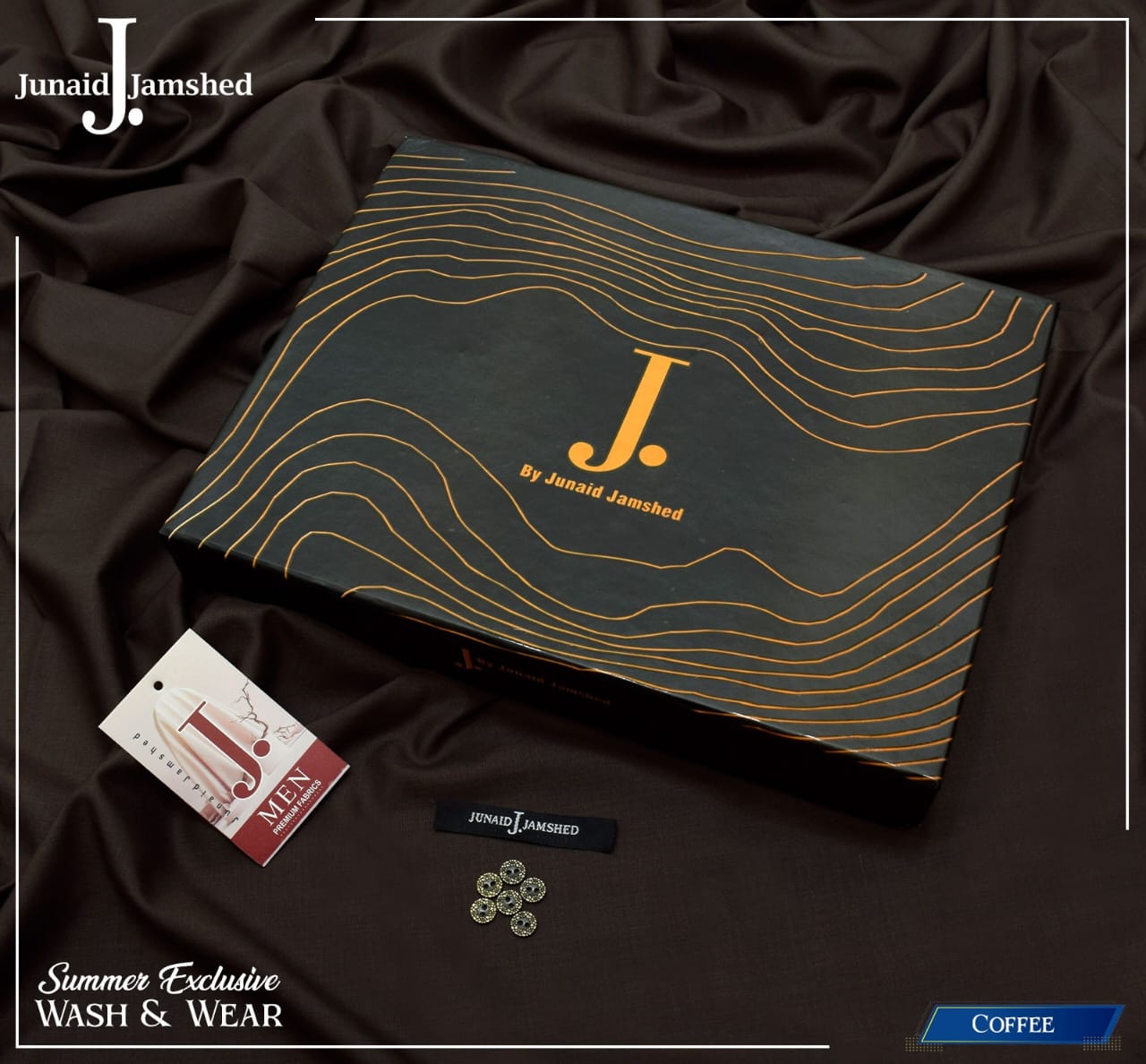 Exclusive Wash & Wear-Coffee