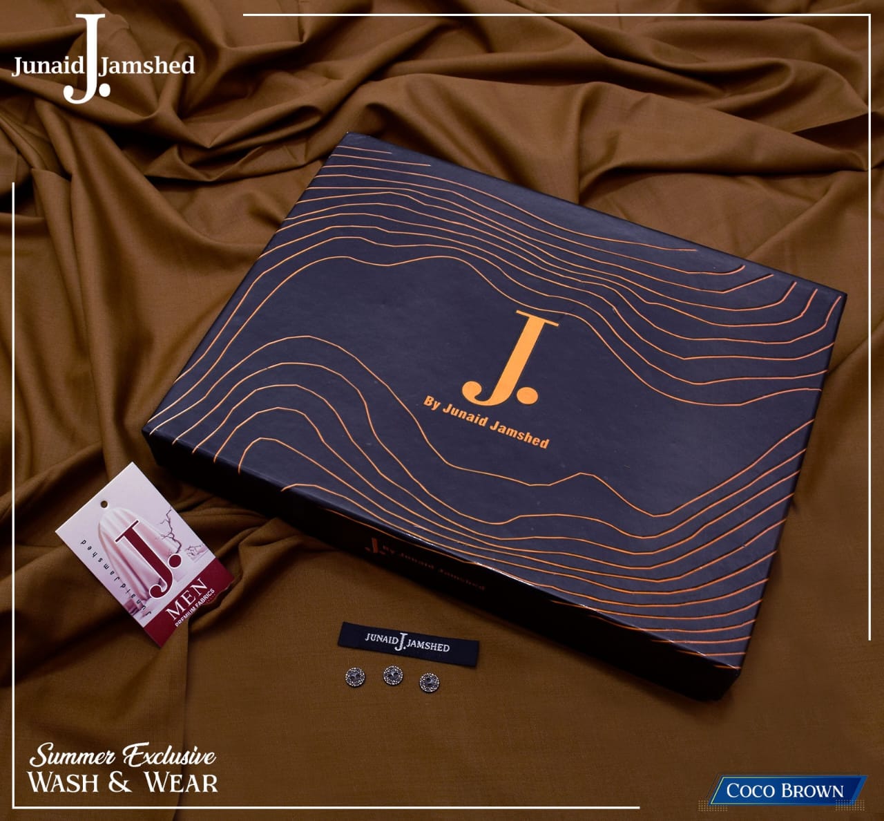 Exclusive Wash & Wear-Coco Brown