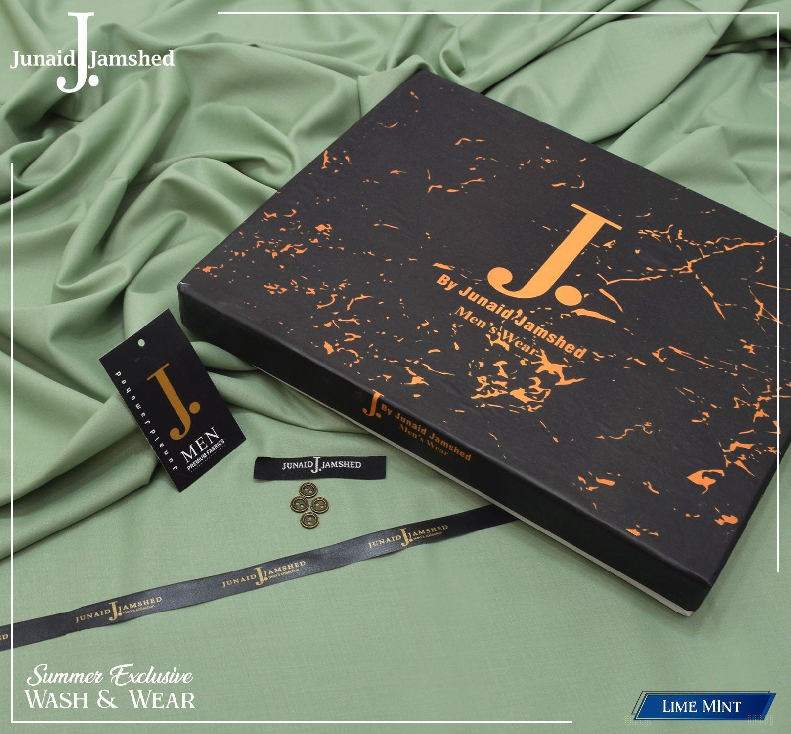 Exclusive Wash & Wear-Lime Mint