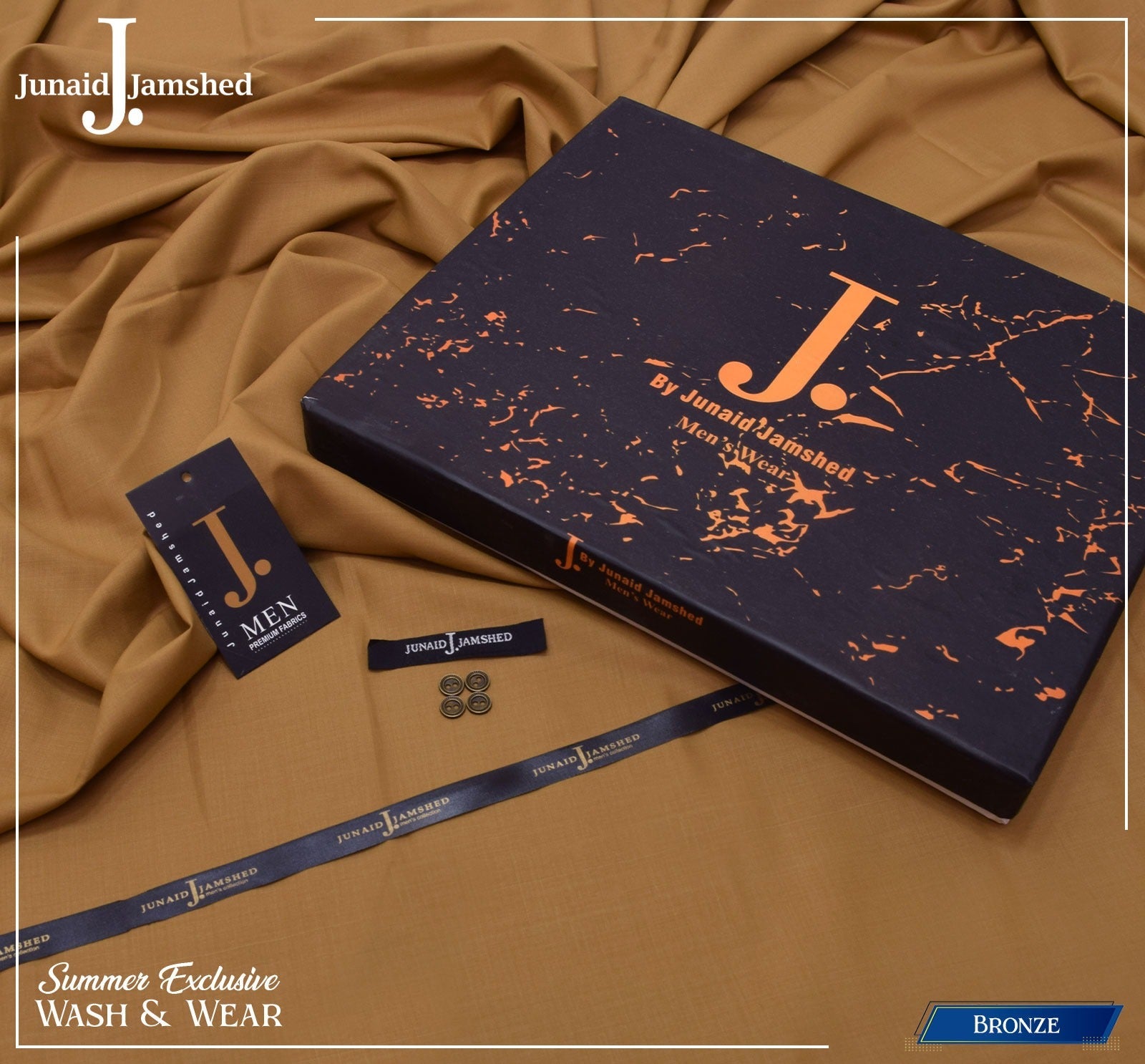 Exclusive Wash & Wear-Bronze