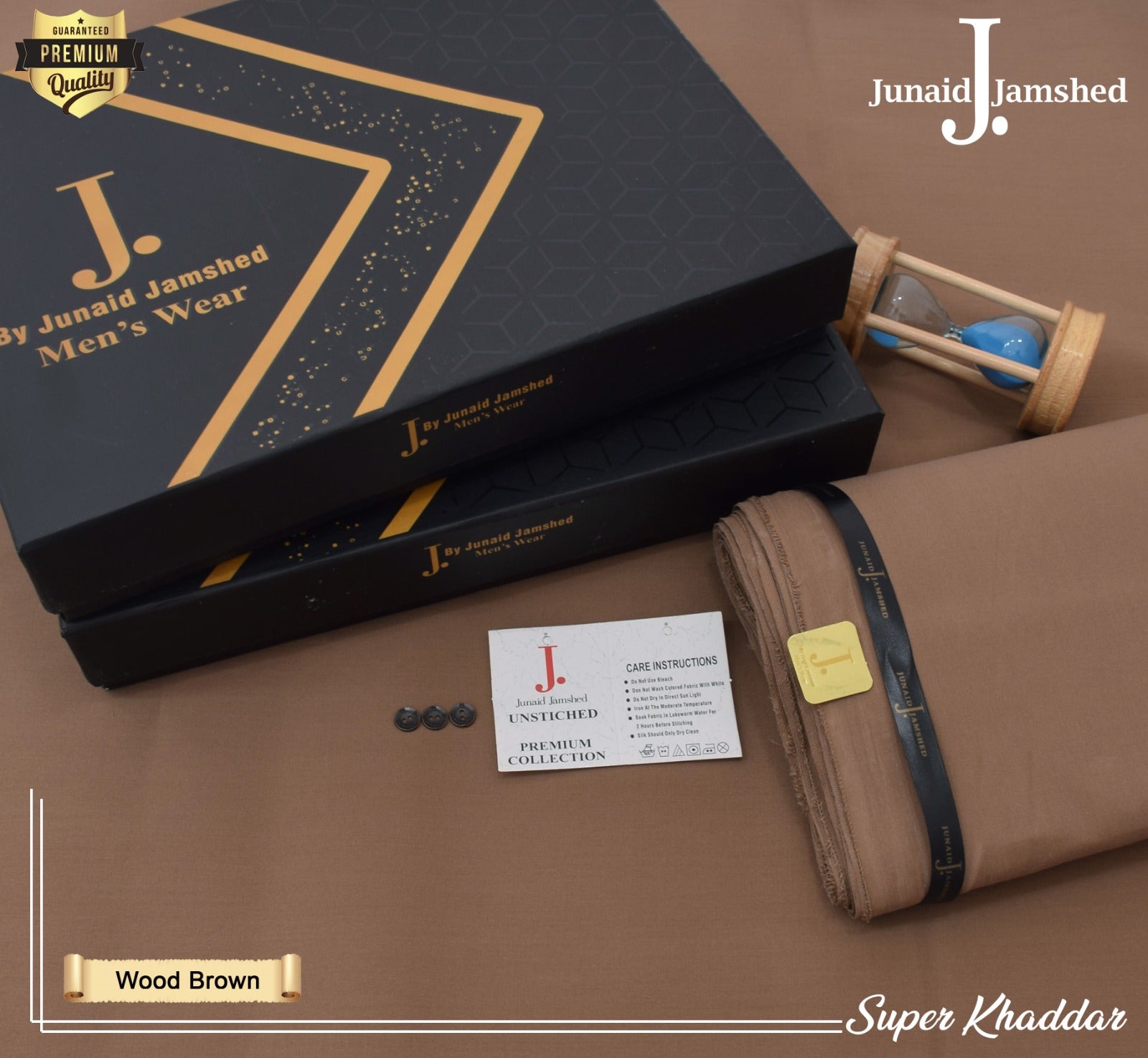 Executive Super Khaddar-Wood Brown
